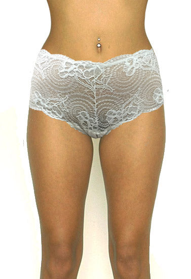 Female Floral Daisy Lace Boyshorts